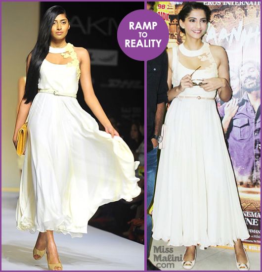 Ramp to Reality: Sonam Kapoor is Summer Cool in Sailex