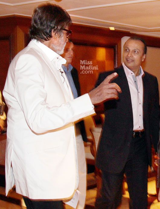 Amitabh Bachchan and Anil Ambani