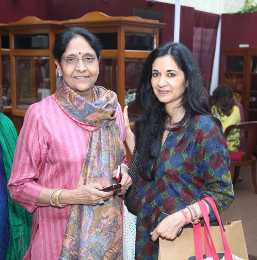 Kavita Bhartiya with a guest