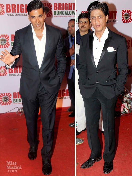 Vote: Shah Rukh Khan or Akshay Kumar – Who is the Hotter Man in Black?