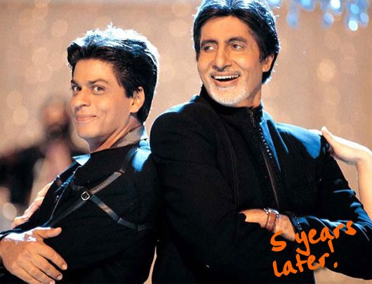 Shah Rukh Khan and Amitabh Bachchan