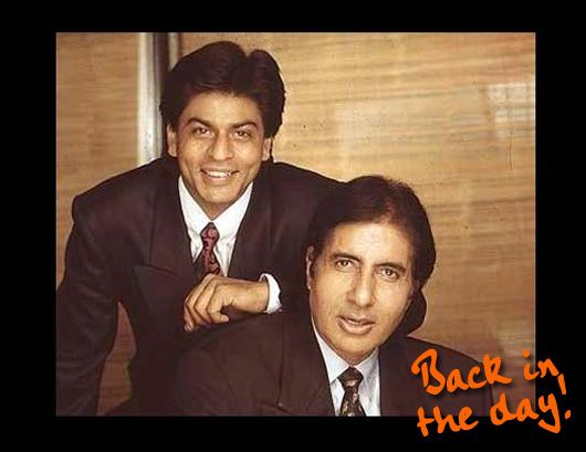 Shah Rukh Khan and Amitabh Bachchan