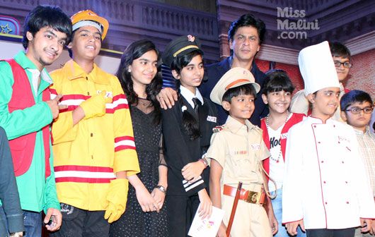 Spotted: Shah Rukh Khan at the Launch of KidZania