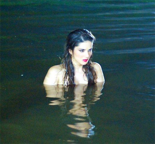 When Sunny Leone Jumped in a Snake-Filled Lake