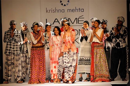 Krishna Mehta's Indian Textiles, Prints & Dyes based collection
