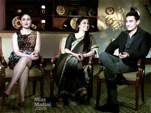 Kareena Kapoor, Rani Mukerji, Aamir Khan