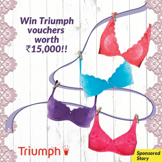 Win Triumph vouchers worth Rs. 15,000