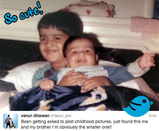 How Cute is Baby Varun Dhawan?!