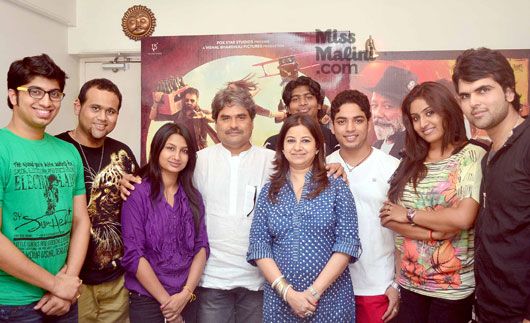 Vishal Bhardwaj, Rekha Bhardwaj and SRGMP contestants