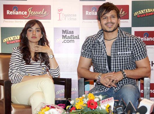 Neha Sharma and Vivek Oberoi