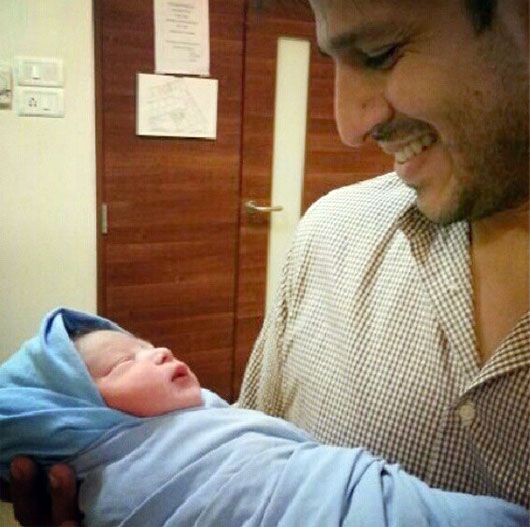 Vivek Oberoi and his nephew