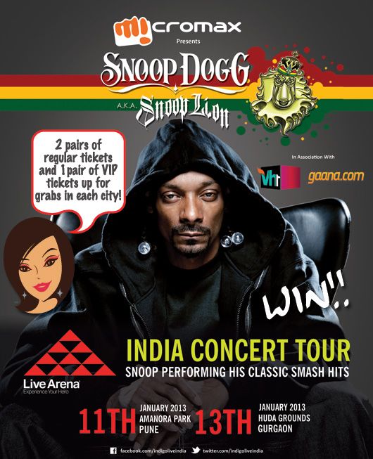 Win Tickets to Snoop Dogg’s India Tour!