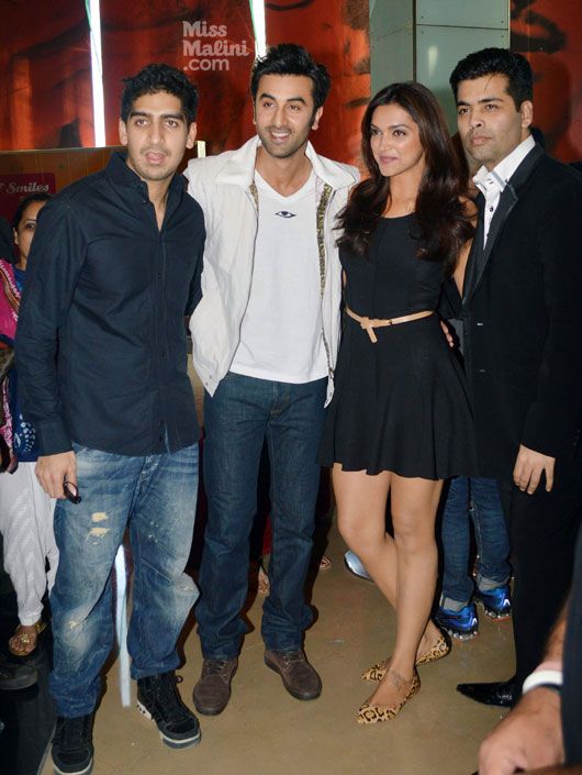 Photos: Ranbir Kapoor, Deepika Padukone, Karan Johar &#038; Ayan Mukerji at the YJHD Trailer Launch