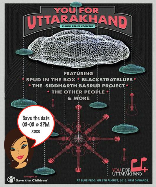 Gig Alert! Support YOU for Uttarakhand at The Blue Frog