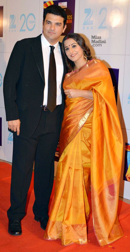 Siddharth Roy Kapur and Vidya Balan