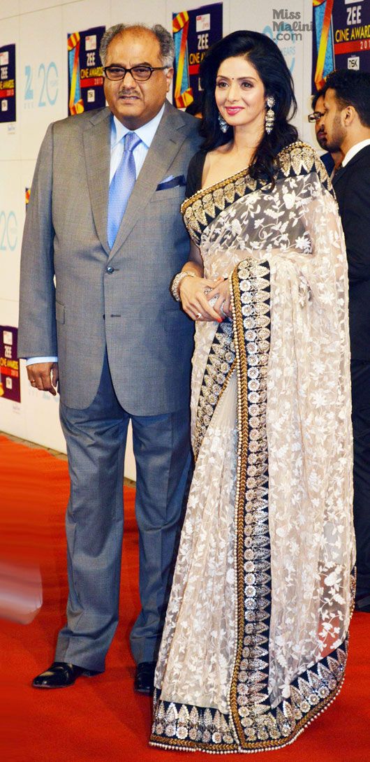 Boney Kapoor and Sridevi