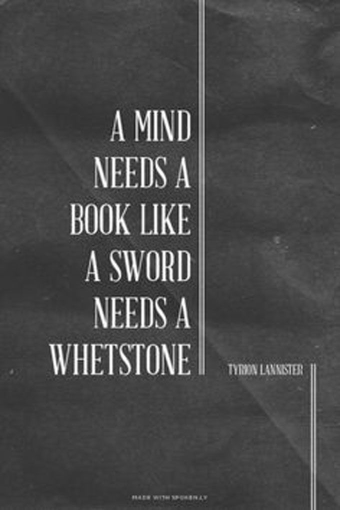 Tyrion Lannister Quote