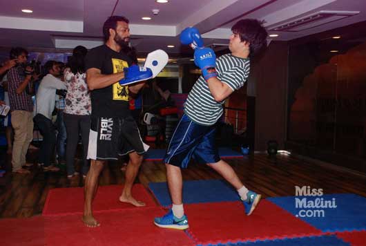 Vivaan Shah Working Out