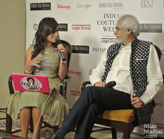 #MMFridays with Sunil Sethi, President of FDCI at #ICW2014
