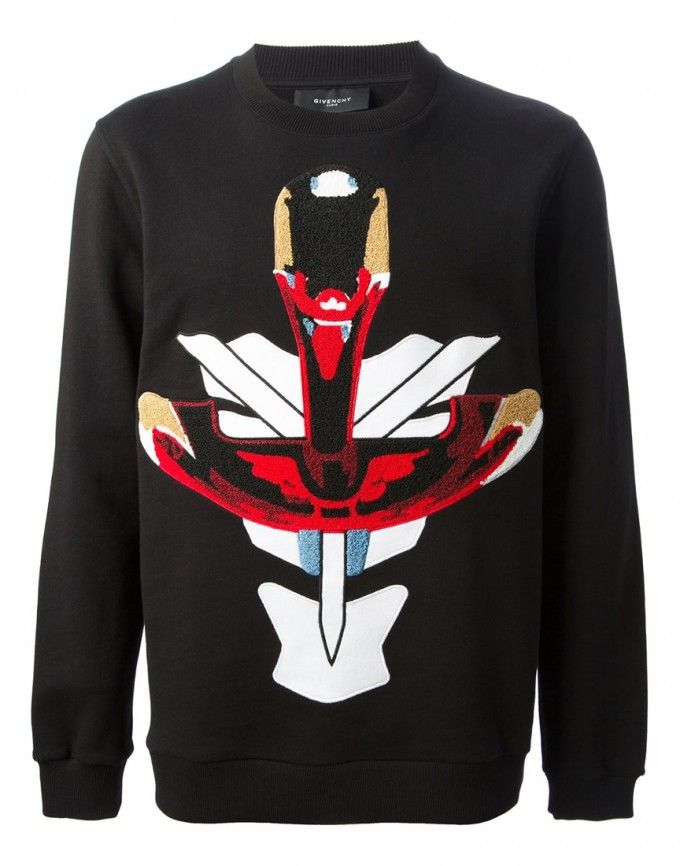 Givenchy African Embroidered sweatshirt