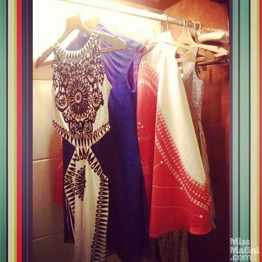 MissMalini's wardrobe for #ICW2014.