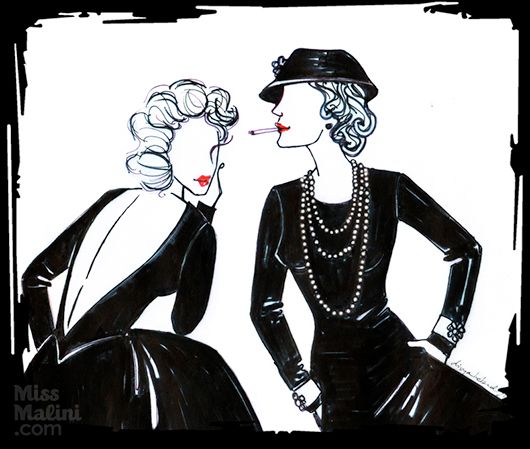 Marilyn Monroe & Coco Chanel