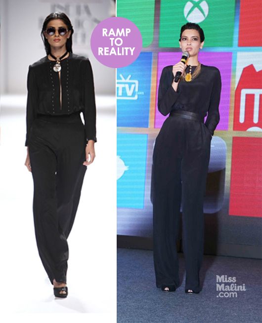 Ramp To Reality: Diana Penty Looks Stunning In All Black