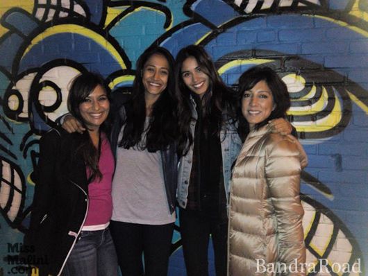 #BandraRoad troppers, MissMalini, Surelee, Ashika Pratt and Malini Ramani in New York