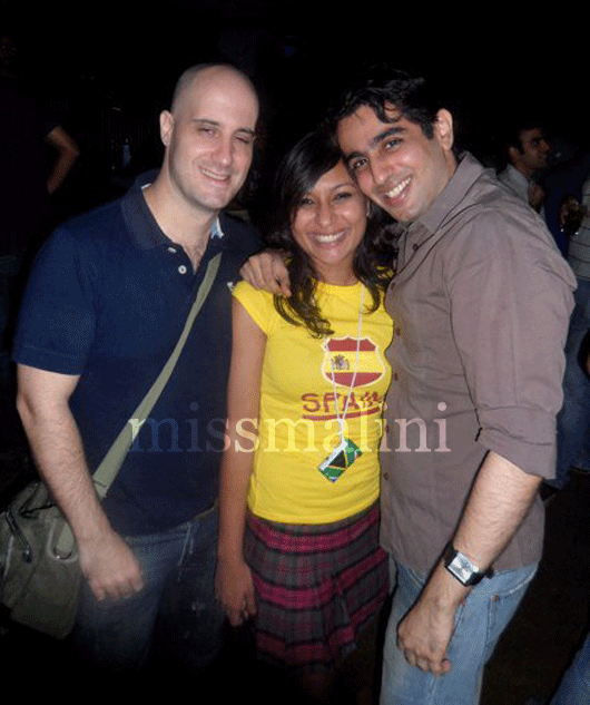 Ashwin Mushran, MissMalini and Chetan Kapoor