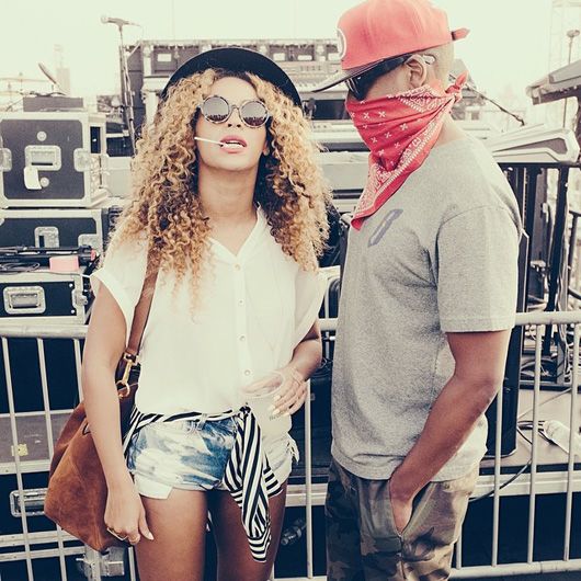 Summer style tips through celebrity Instagram pictures. (Pic: Beyonce & Jay Z from Beyonce's Instagram)