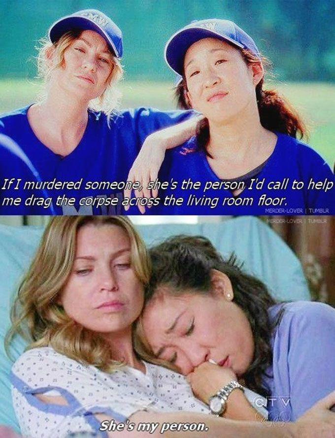 Meredith and Christina
