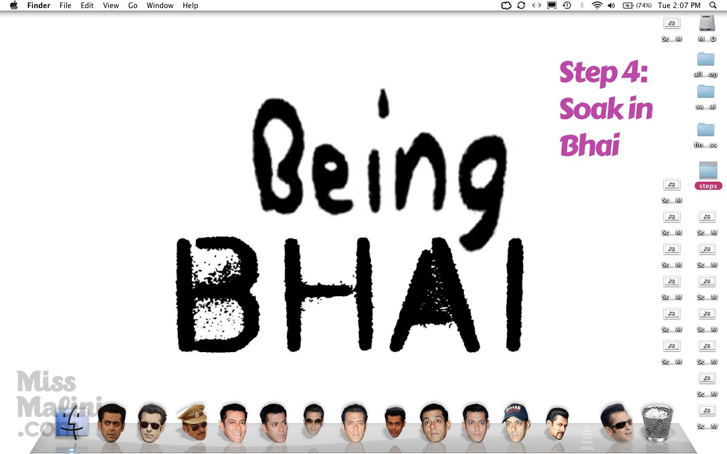 Salman-ize Your Desktop
