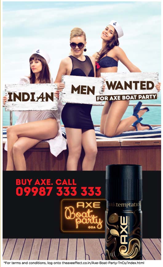 Indian Men Wanted for the AXE Boat Party