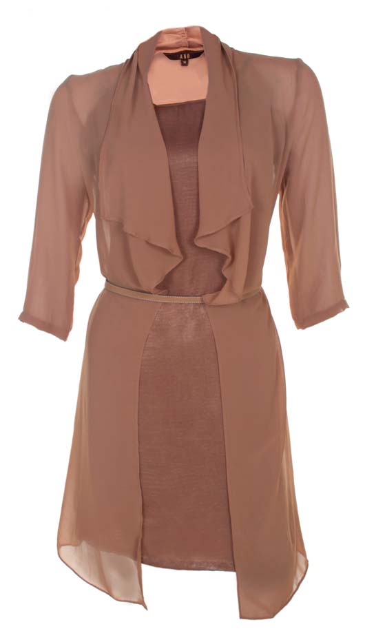 Stirred Mocha dress by AND