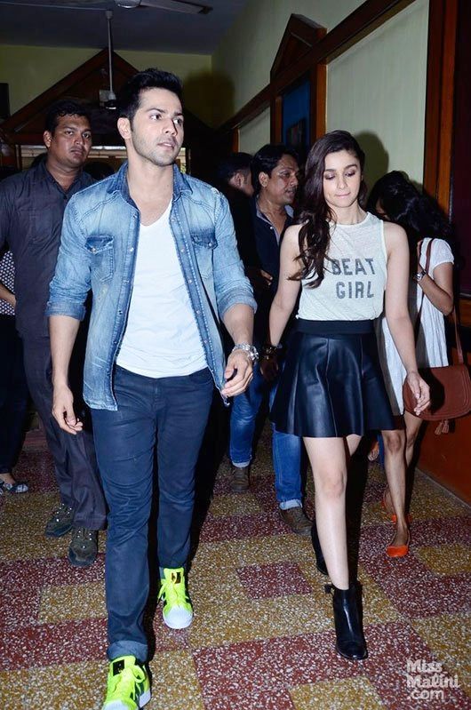 Varun Dhawan and Alia Bhatt