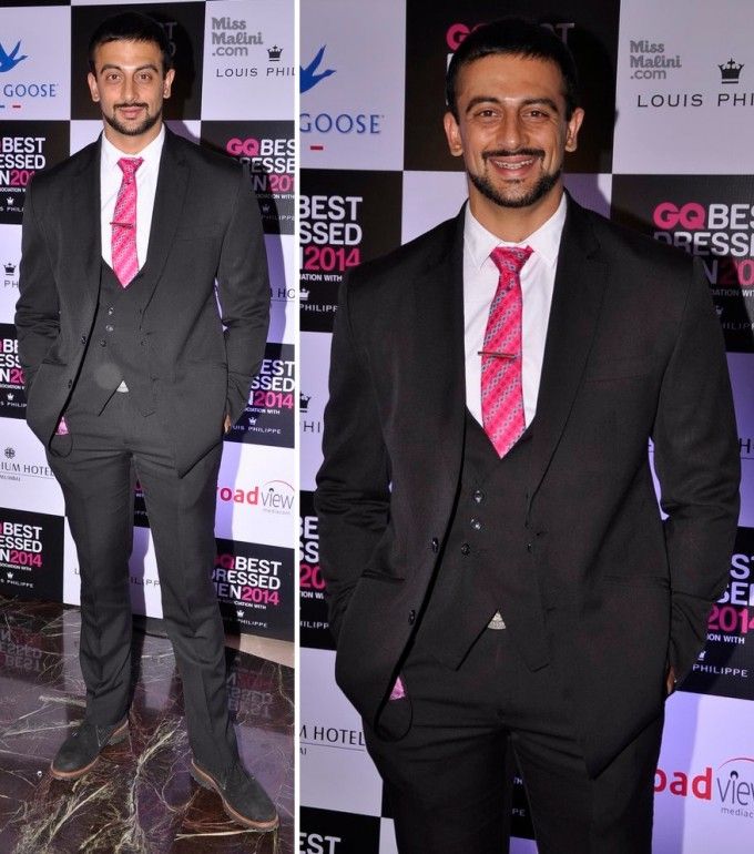 Arunoday Singh at the 2014 GQ Best Dressed Party