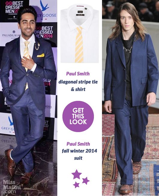 Ayushmann Khurrana in Paul Smith