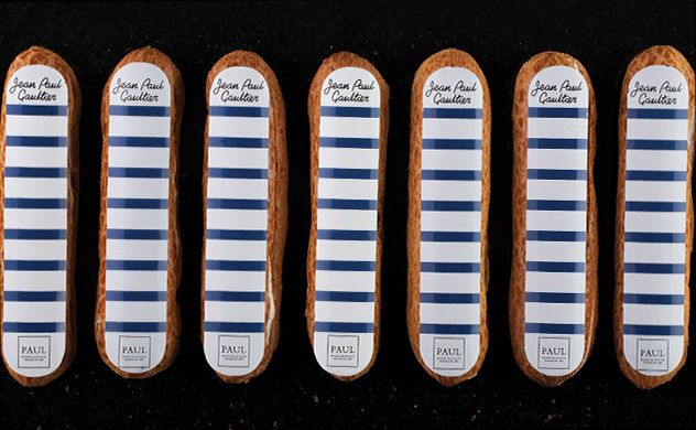 The Breton eclair created by Jean Paul Gaultier and Paul, UK