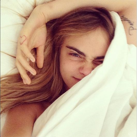 Cara without make-up