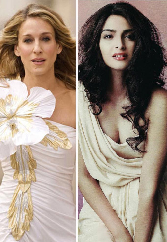 Carrie Bradshaw, Sonam Kapoor