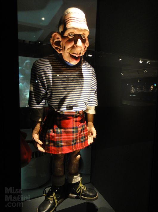 Following the success of Eurotrash, Jean Paul Gaultier was immortalized as a puppet for a sketch show called Spitting Image.