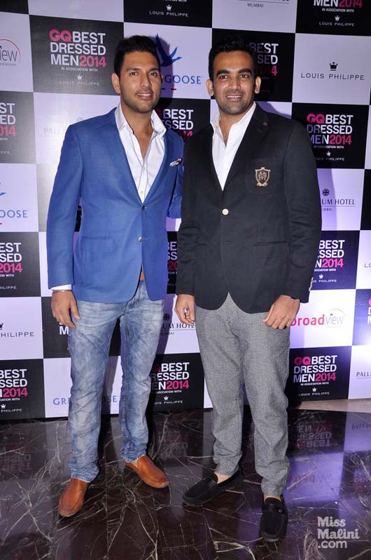 Yuvraj Singh and Zaheer Khan