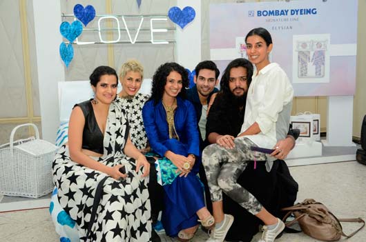 (L to R) Sona Mohapatra, Sapna Bhavnani, Aparna Badlani,Adhiraj Chakraborty, Kallol Datta and Ekta Rajani