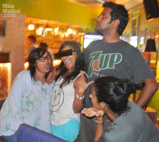 Dhruvi, MissMalini, Nowshad & Gigi