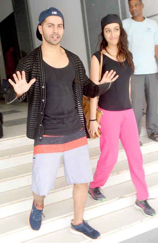 Varun Dhawan & Shraddha Kapoor Put On Their Dancing Shoes!