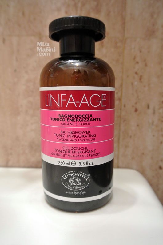 Linfa Age Energizing Bath & Shower Gel With Ginseng And St. John’S Wort