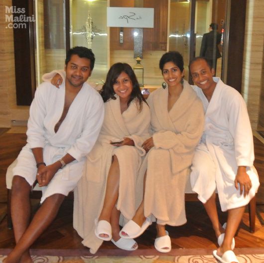 The Spa robes