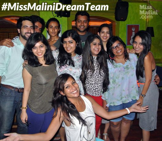 #MissMaliniDreamTeam