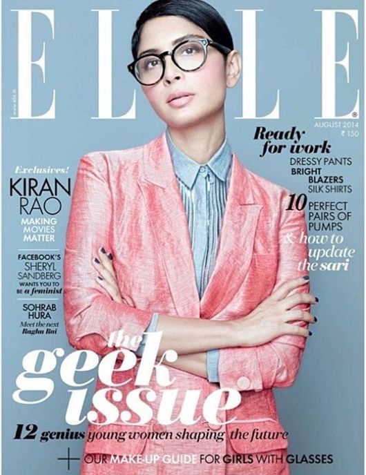 Kiran Rao Rocks ‘Librarian Chic’ On The Cover Of Elle India