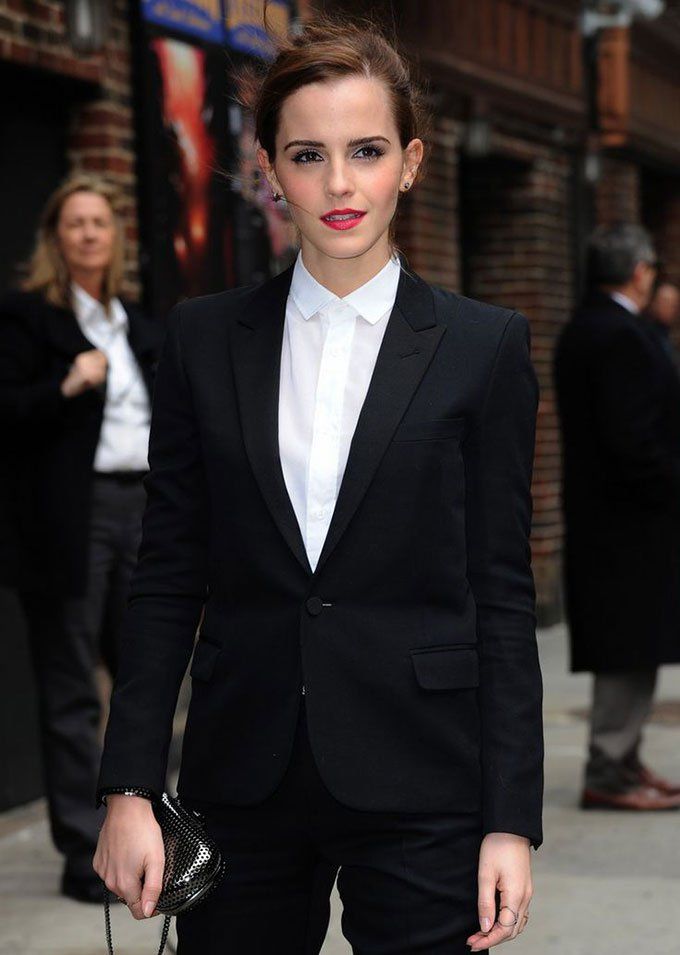 Emma Watson at 'The Late Show With David Letterman' | www.pinterest.com